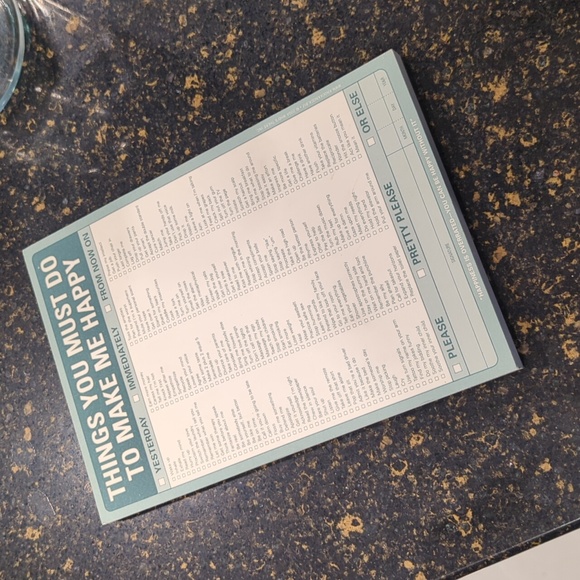 Things you must do check list - Picture 1 of 3